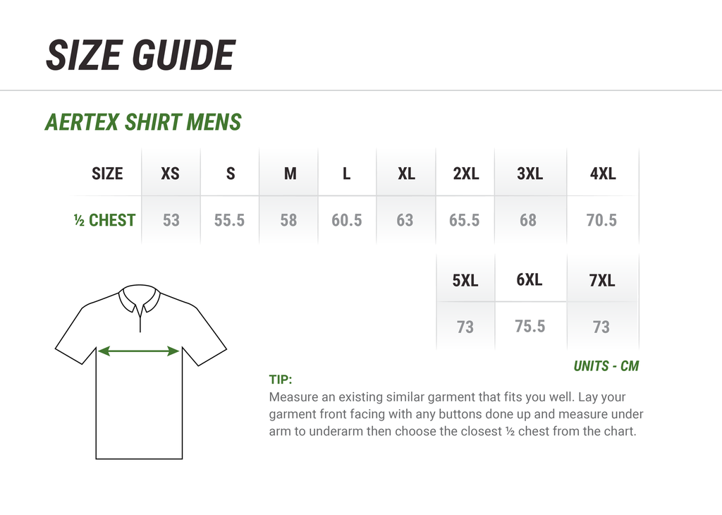 Men's Aertex Short Sleeve Shirt