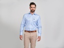  Business Shirt Light Blue 100% Cotton Long Sleeve
